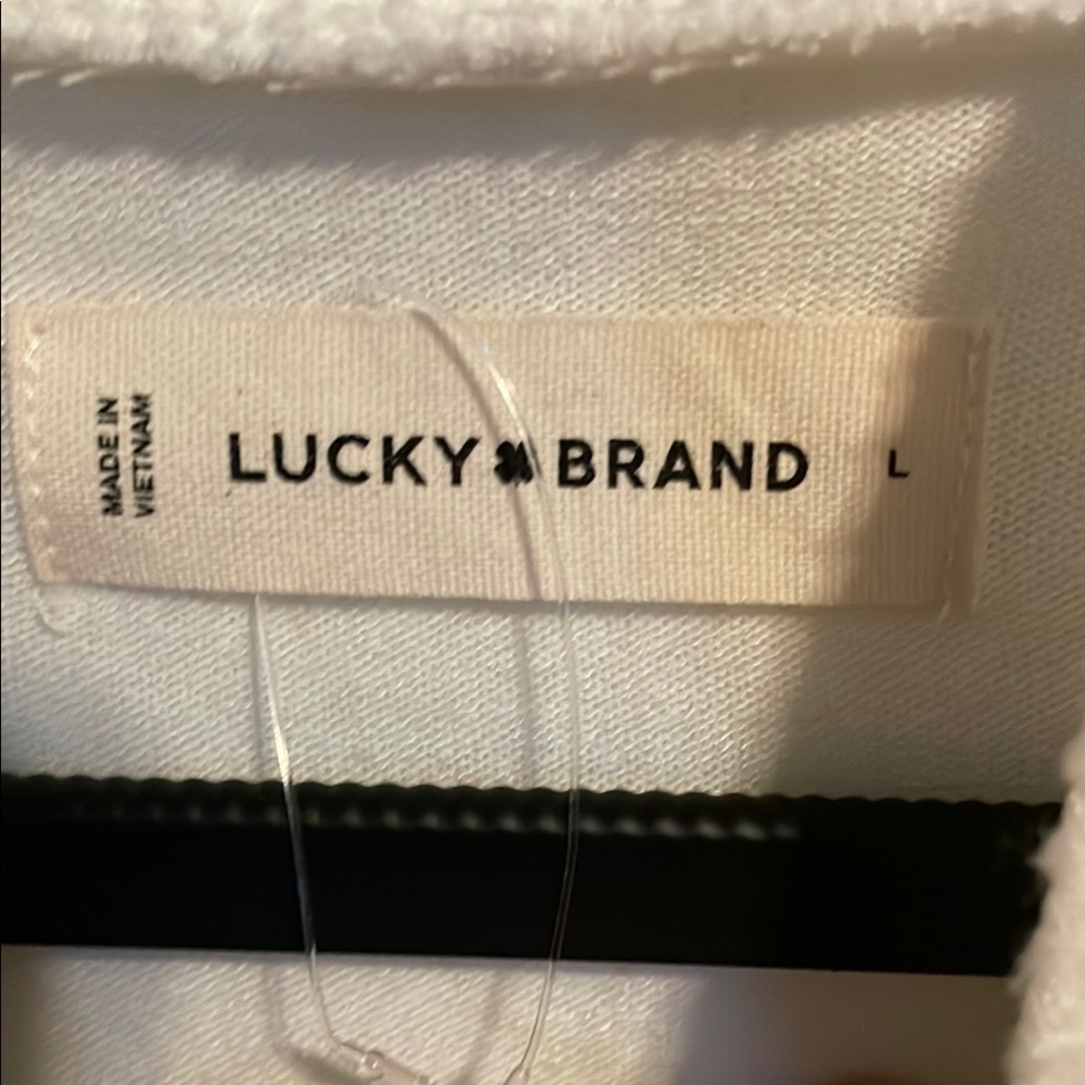 Lucky Brand Cream Women's Top - Picture 2 of 4